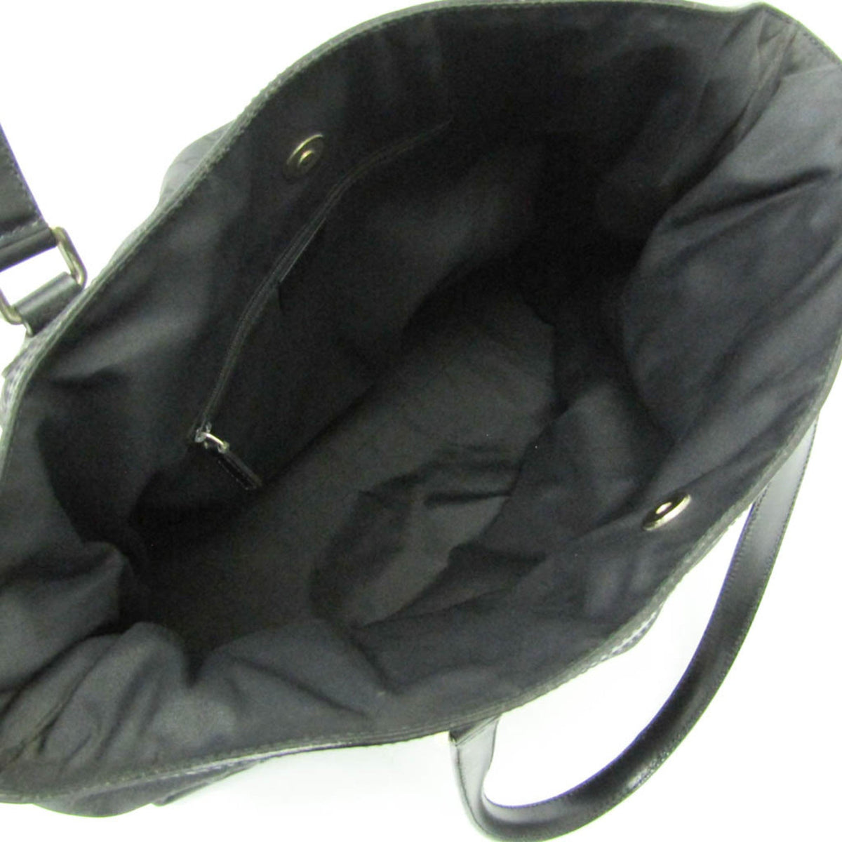 PRE-OWNED Gucci · Nylon & Leather Tote