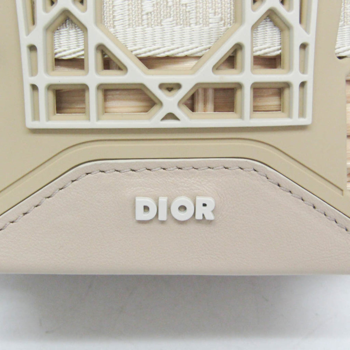 PRE-OWNED Christian Dior Sahara · Rattan Basket Bag