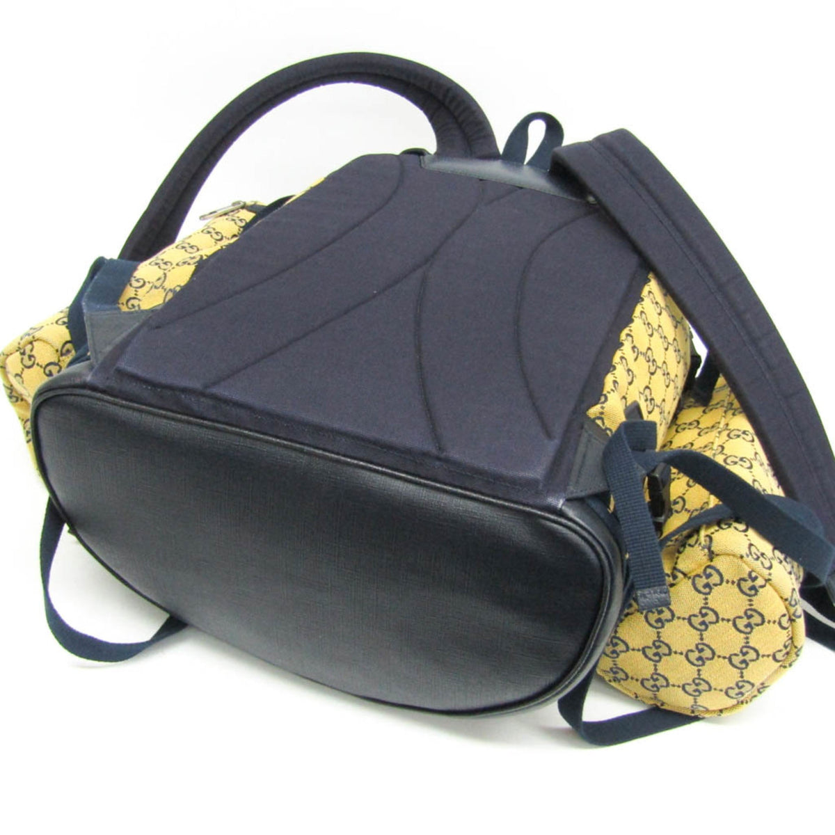 PRE-OWNED Gucci GG Canvas · Heart Patch Backpack