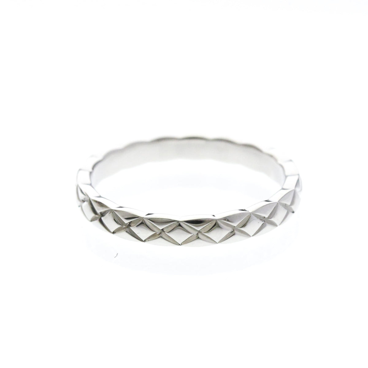 PRE-OWNED Chanel Coco Crush · Platinum · Mini Size 6.75