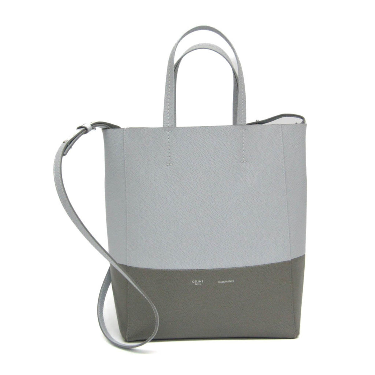 PRE-OWNED Celine Vertical Cabas Small · Bicolor
