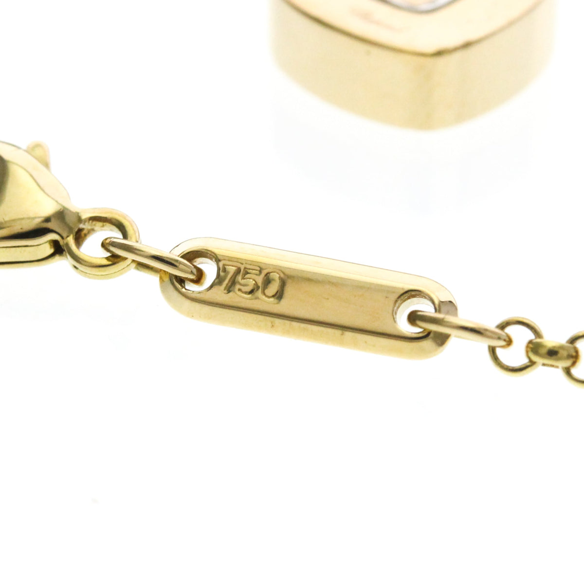 PRE-OWNED Chopard Happy Diamonds · 18K White Gold