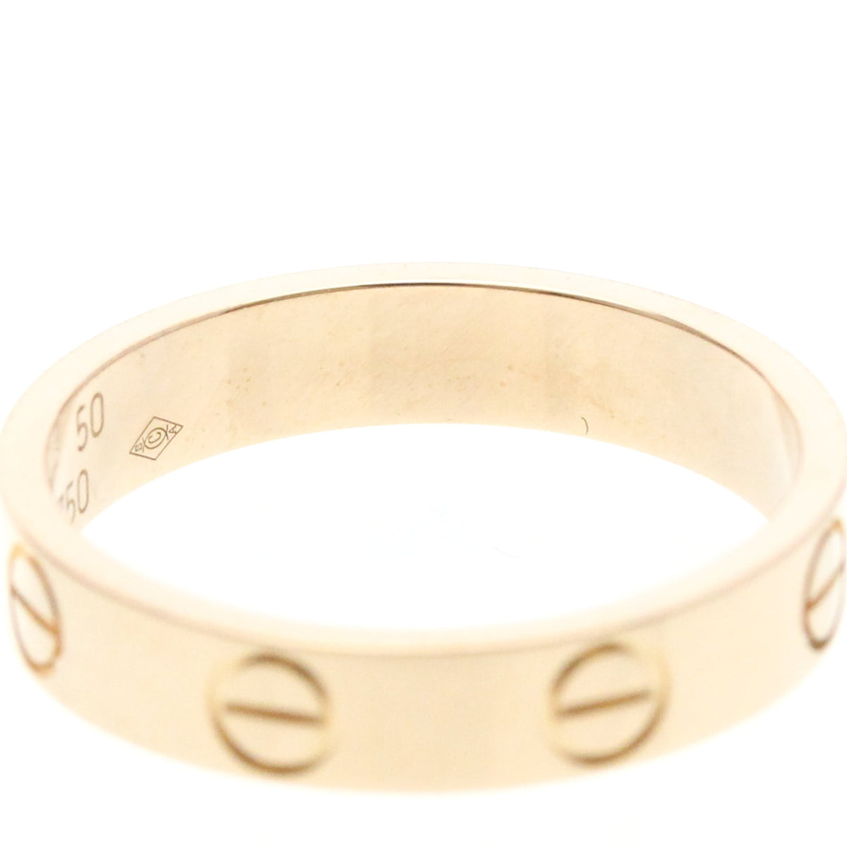 PRE-OWNED Cartier Mini Love · Rose Gold Size 5.25