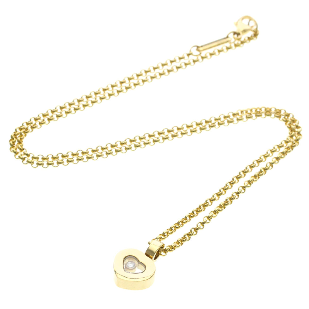 PRE-OWNED Chopard Happy Diamonds · 18K White Gold