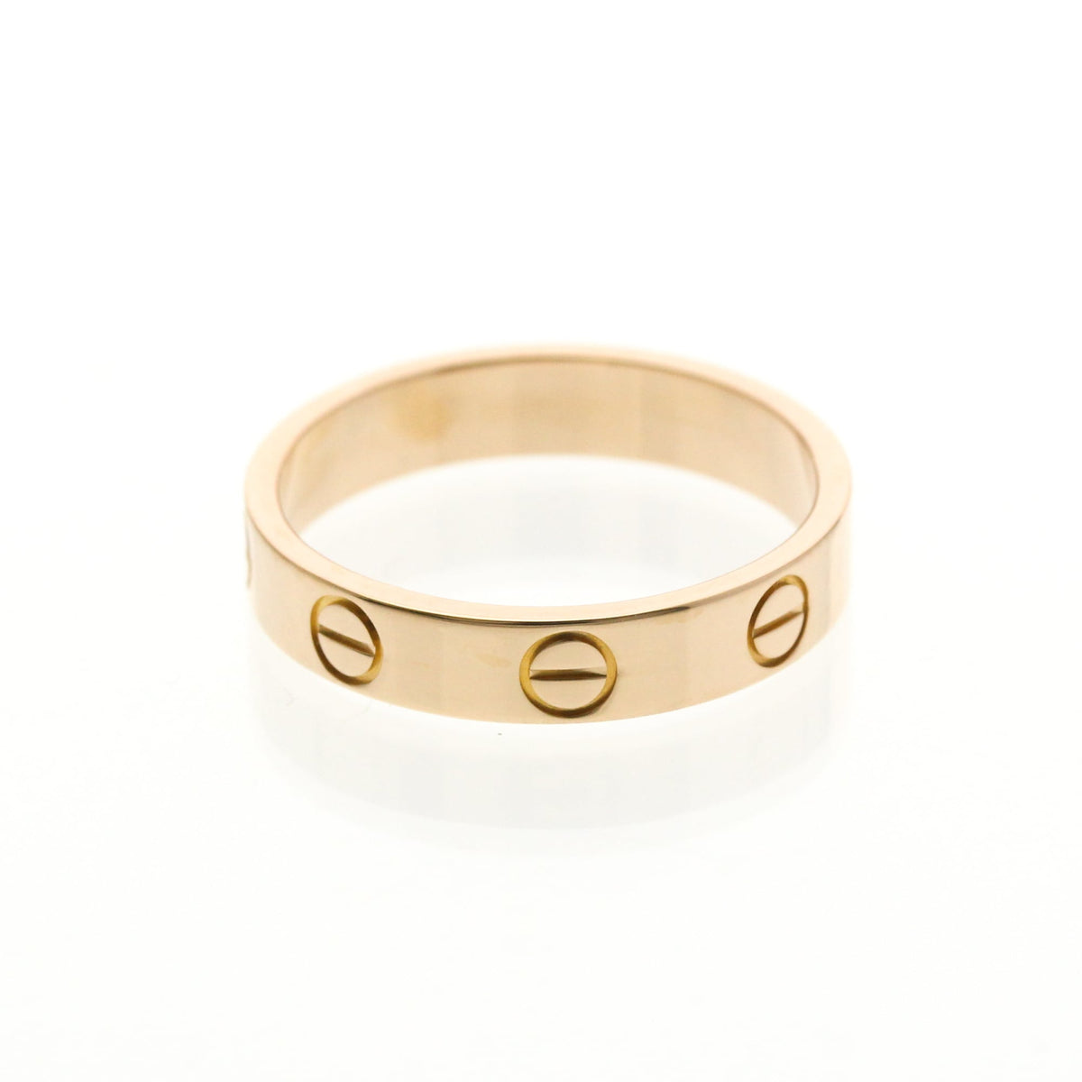 PRE-OWNED Cartier Mini Love · Rose Gold Size 5.25