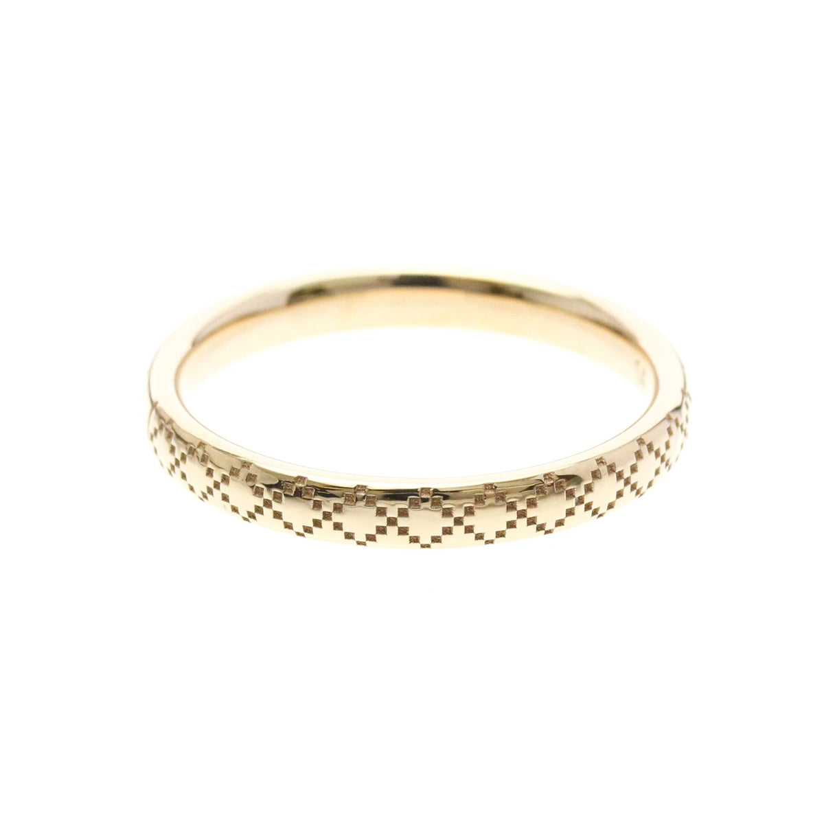 PRE-OWNED Gucci Diamantissima · Rose Gold Size 7
