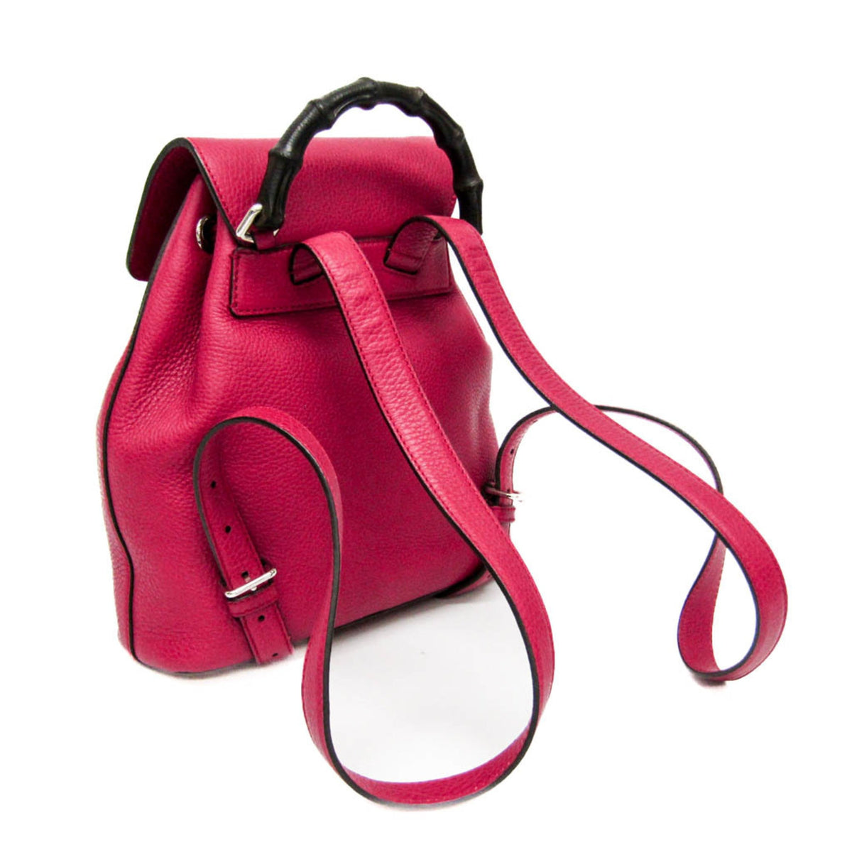 PRE-OWNED Gucci Bamboo Backpack