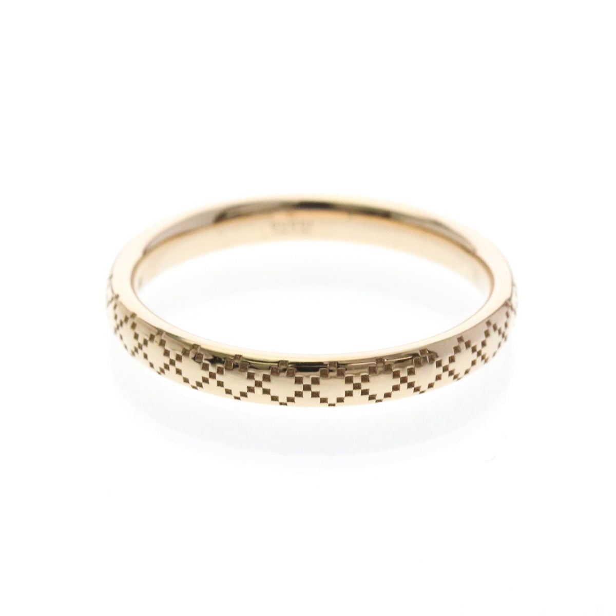 PRE-OWNED Gucci Diamantissima · Rose Gold Size 7