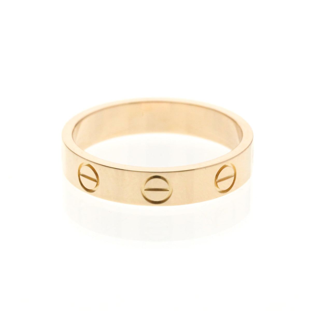 PRE-OWNED Cartier Mini Love · Rose Gold Size 5.5