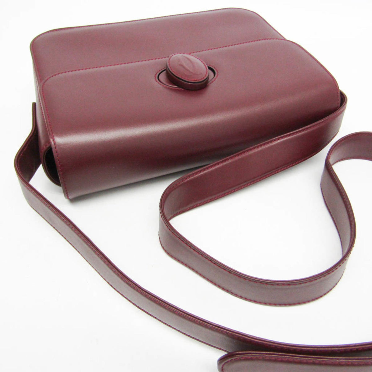 PRE-OWNED Cartier Must · Leather · Bordeaux