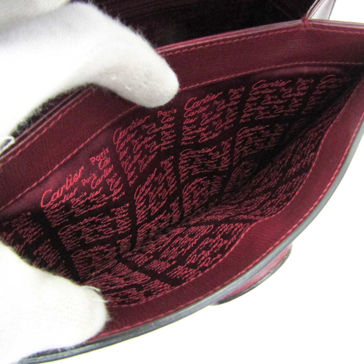 PRE-OWNED Cartier Must Turnlock · Bordeaux Leather