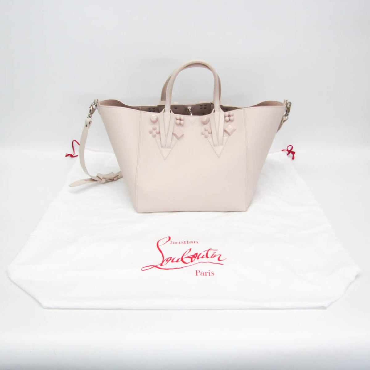 PRE-OWNED Christian Louboutin Cabachic · Leather Tote