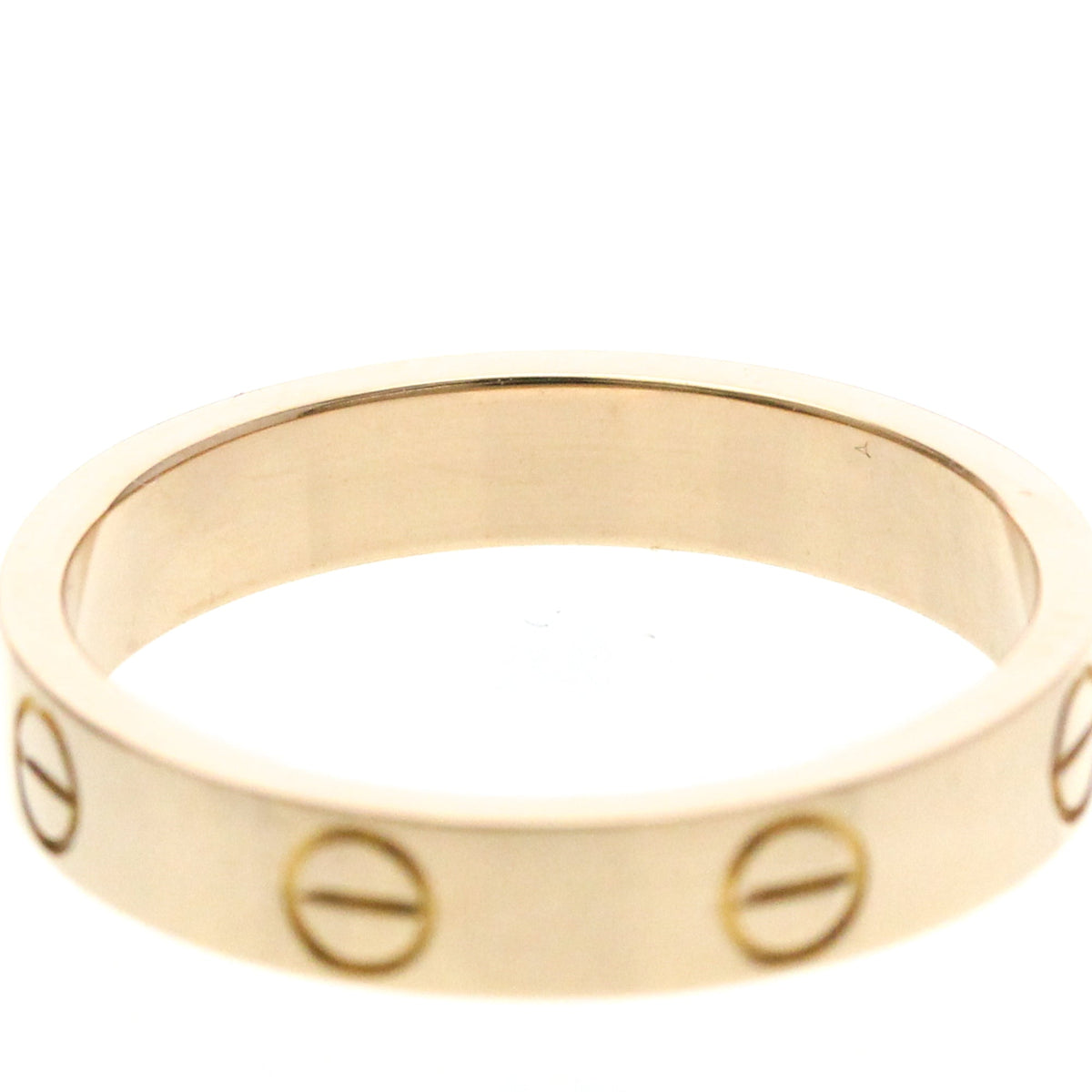 PRE-OWNED Cartier Mini Love · Rose Gold Size 6.75