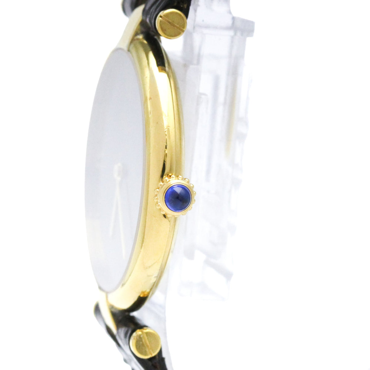 PRE-OWNED Cartier Must Vendome · Gold Plated · Quartz