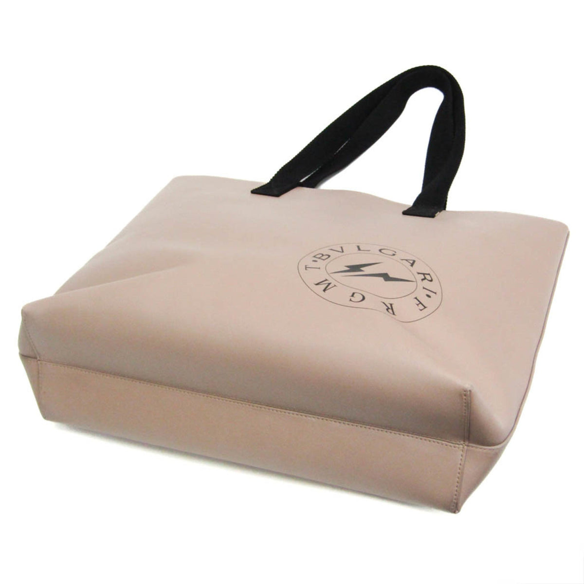 PRE-OWNED Bvlgari × Fujiwara Fragment · Leather Tote