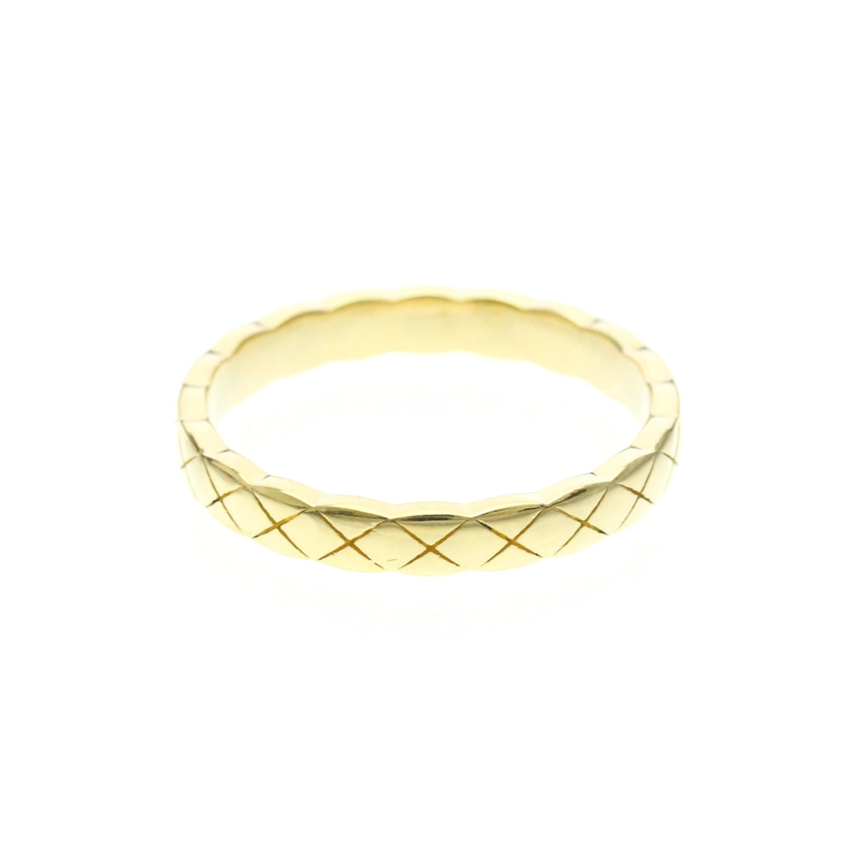 PRE-OWNED Chanel Coco Crush · 18K Yellow Gold Size 8.75