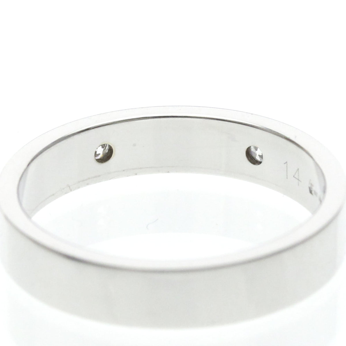 PRE-OWNED Gucci Icon · 18K White Gold · Diamond Size 6.5