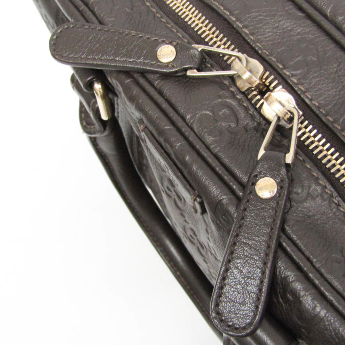 PRE-OWNED Gucci Guccissima · Briefcase