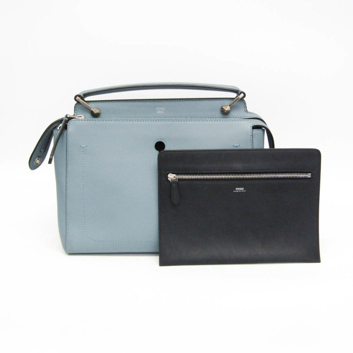 PRE-OWNED Fendi Dotcom · Calfskin Handbag