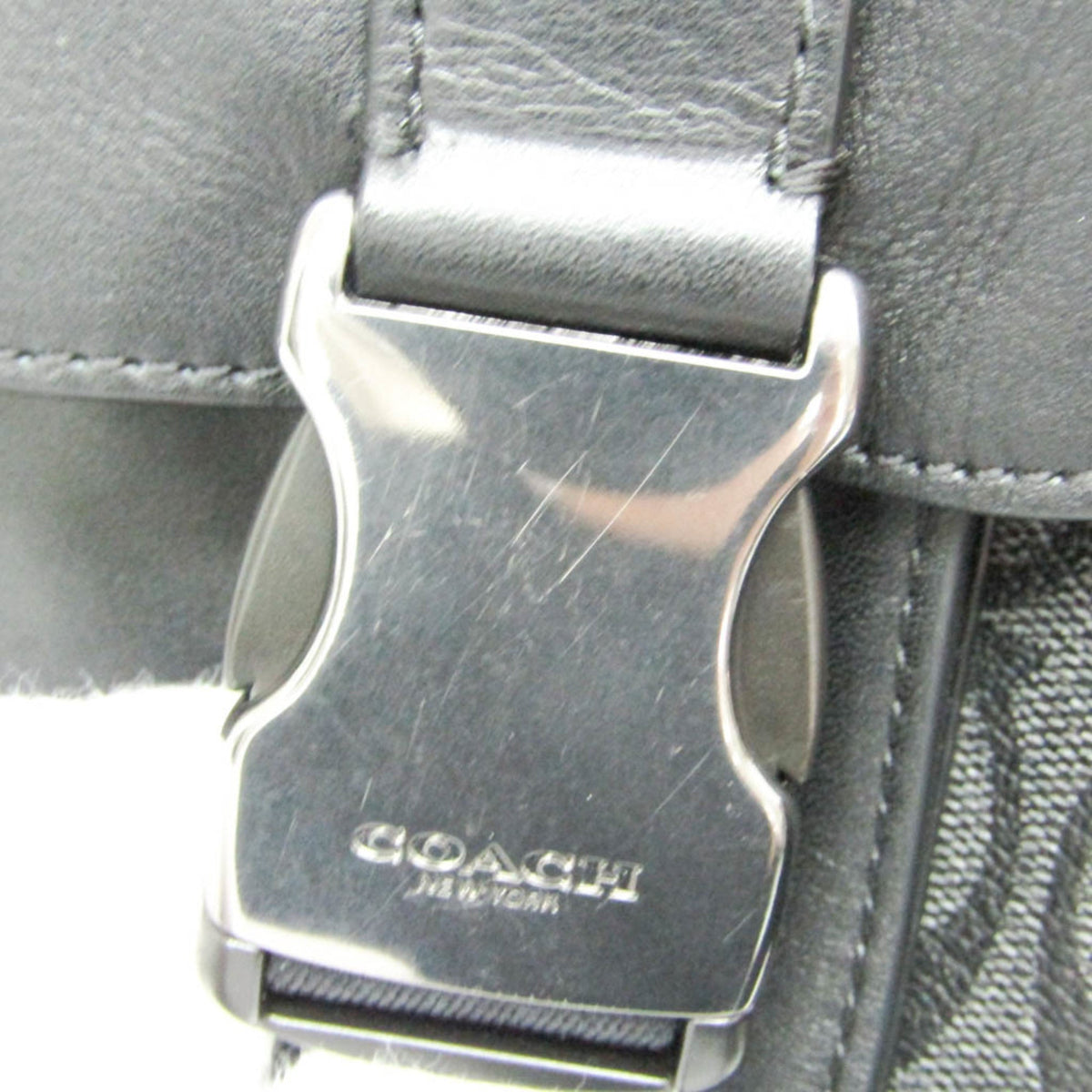 PRE-OWNED Coach Signature Truck Crossbody