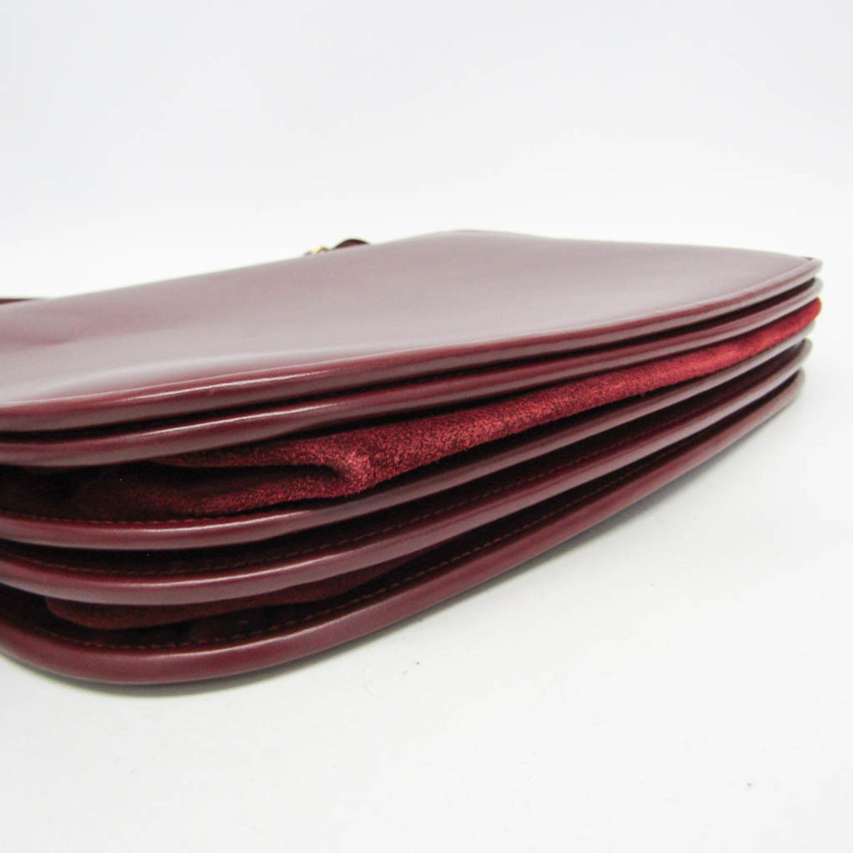 PRE-OWNED Cartier Must · Suede Flap Shoulder