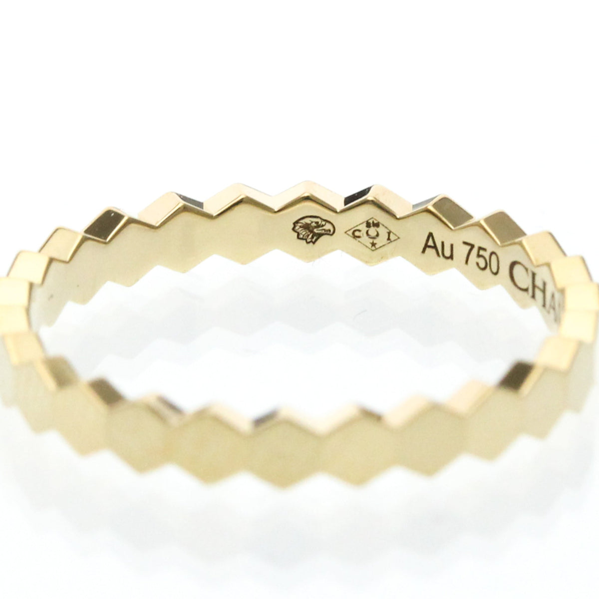 PRE-OWNED Chaumet Be My Loving · 18K Yellow Gold Size 5.25