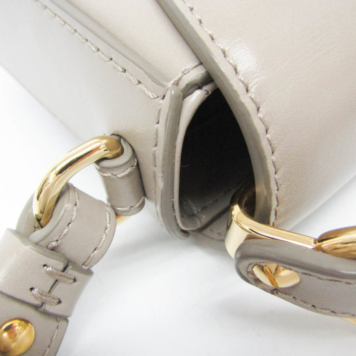 PRE-OWNED Chloé C Mini · Suede & Leather
