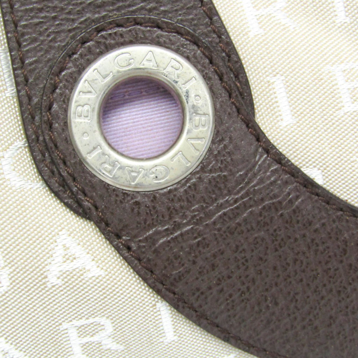 PRE-OWNED Bvlgari Logomania Winona Boston Small