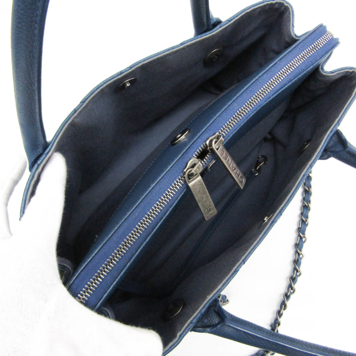 PRE-OWNED Chanel Wild Stitch · Grained Calfskin