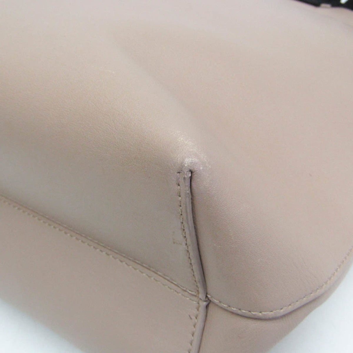 PRE-OWNED Bvlgari × Fujiwara Fragment · Leather Tote