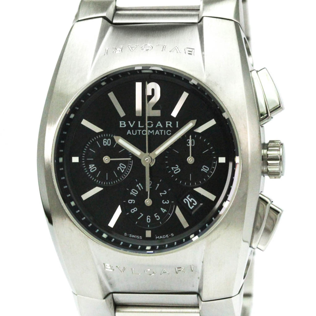 PRE-OWNED Bvlgari Ergon · Steel · Chronograph