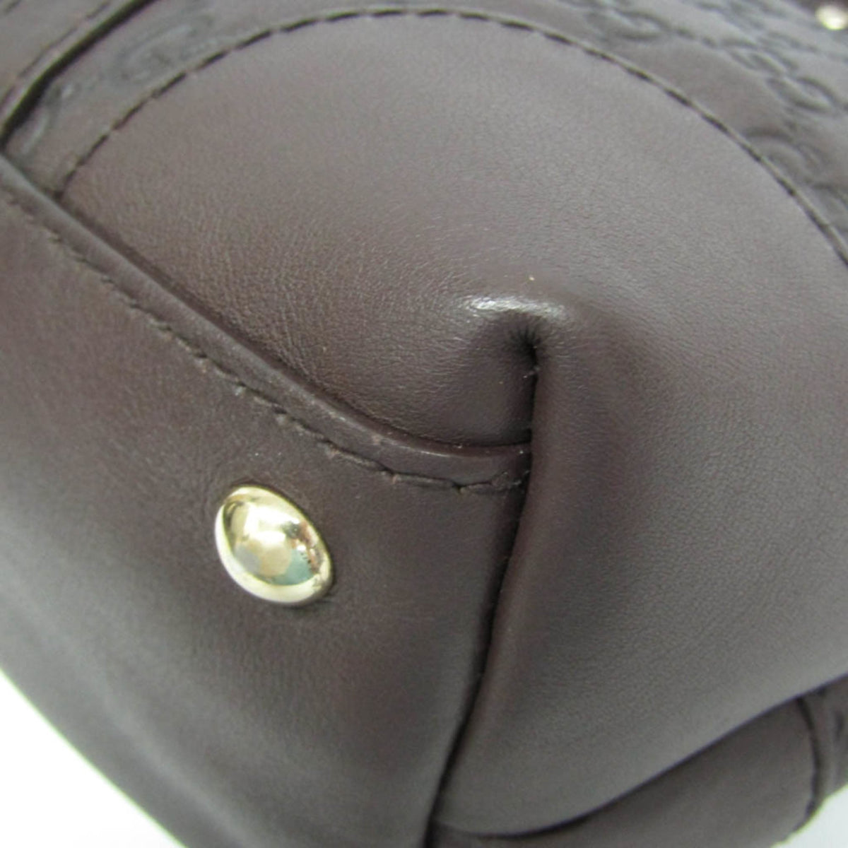PRE-OWNED Gucci Guccissima · Embossed Leather Tote