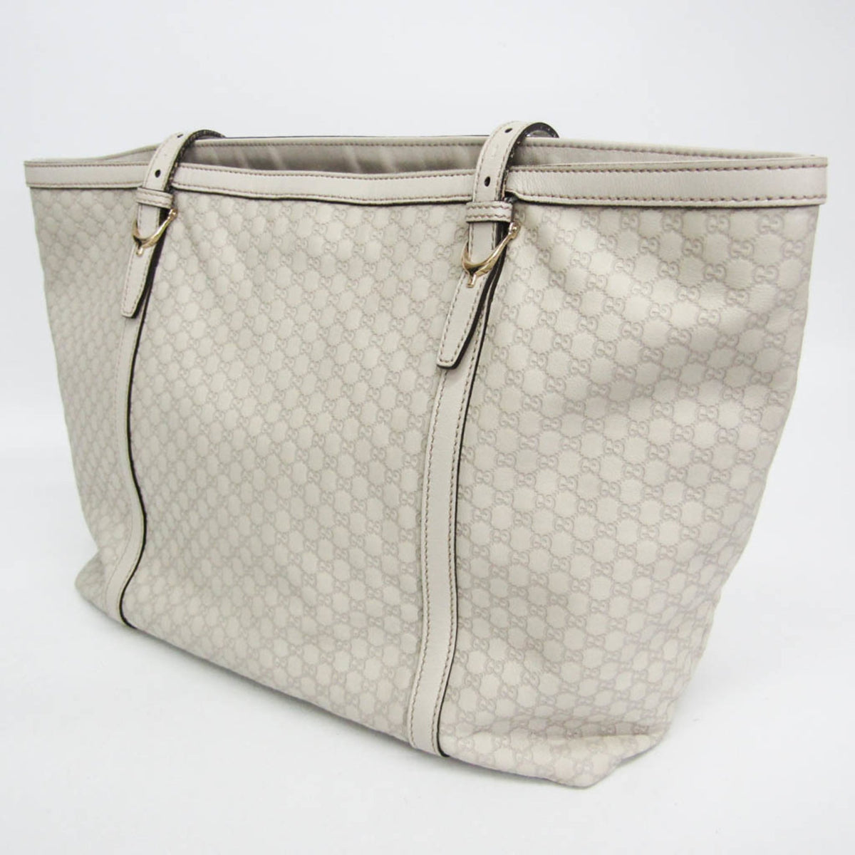 PRE-OWNED Gucci Guccissima · Embossed Leather Tote