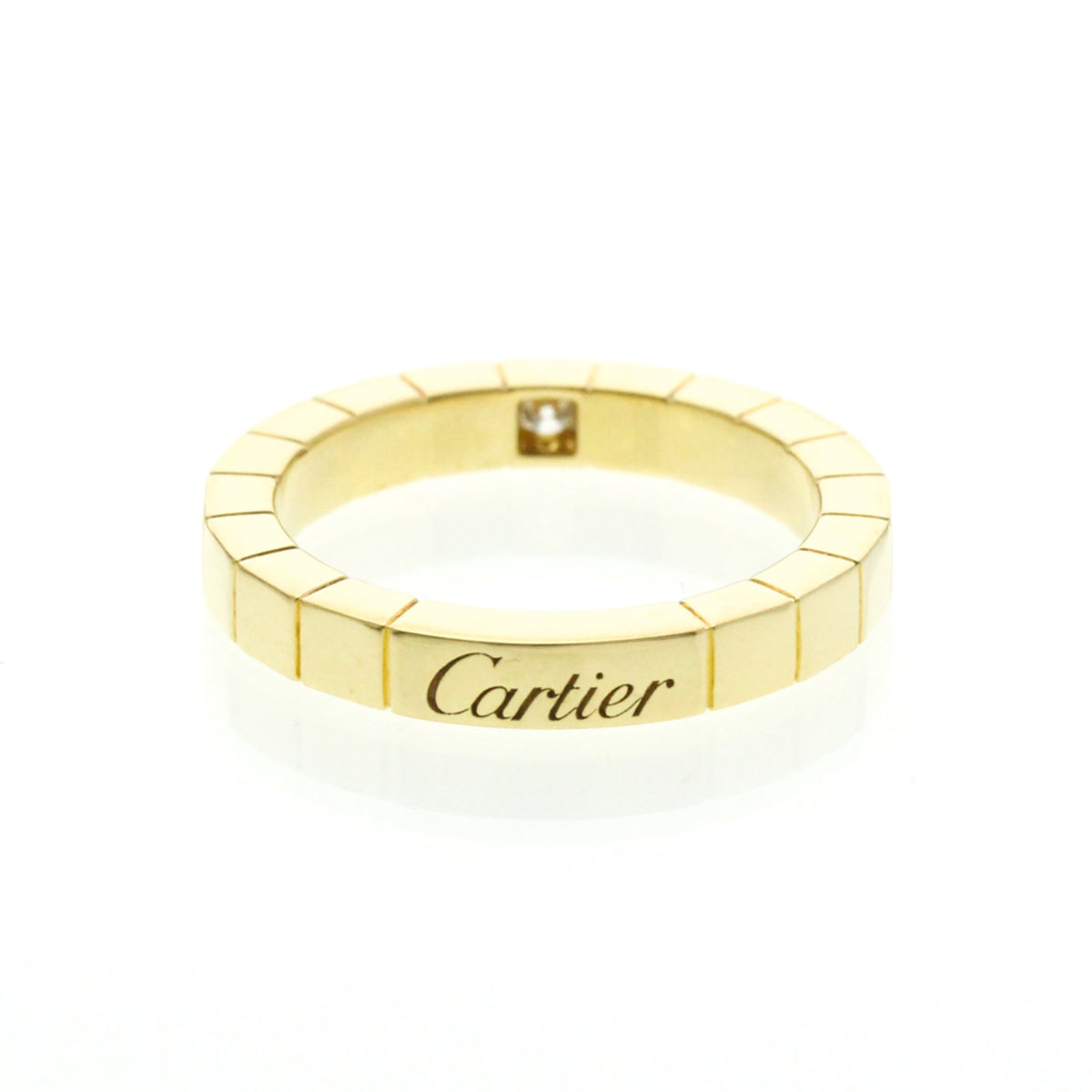 PRE-OWNED Cartier Lanieres · 18K Yellow Gold · Diamond