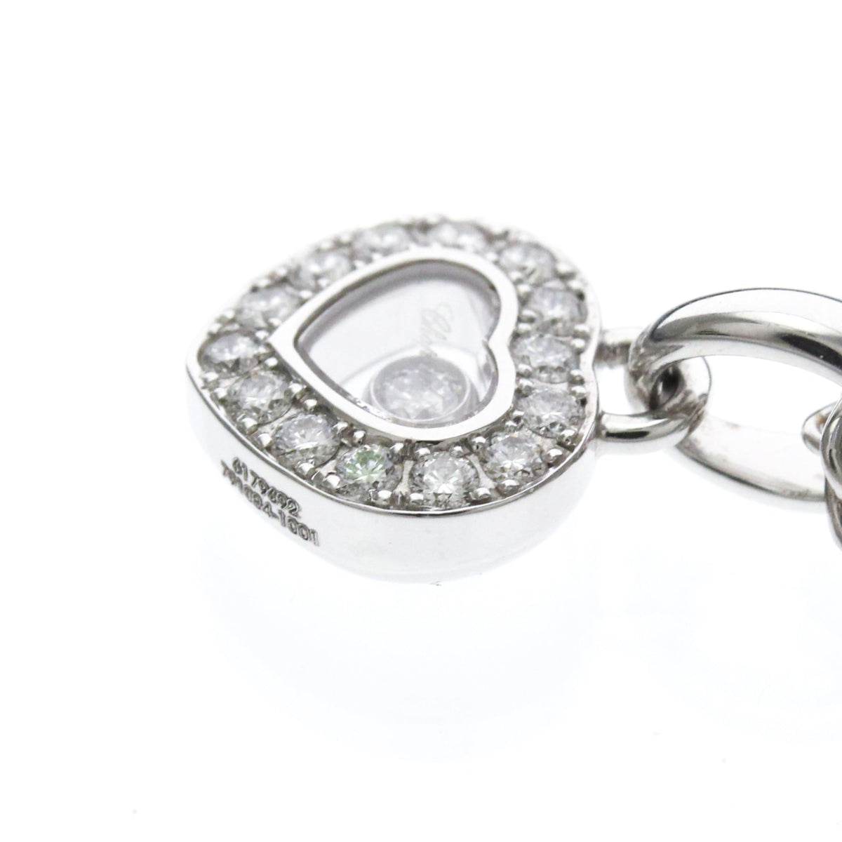 PRE-OWNED Chopard Happy Diamonds · 18K White Gold