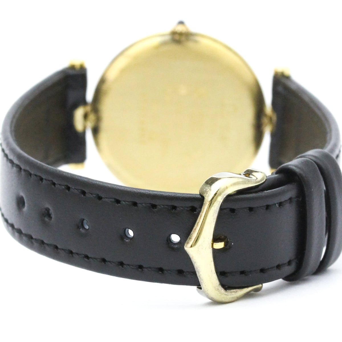 PRE-OWNED Cartier Must Vendome · Gold Plated · Quartz