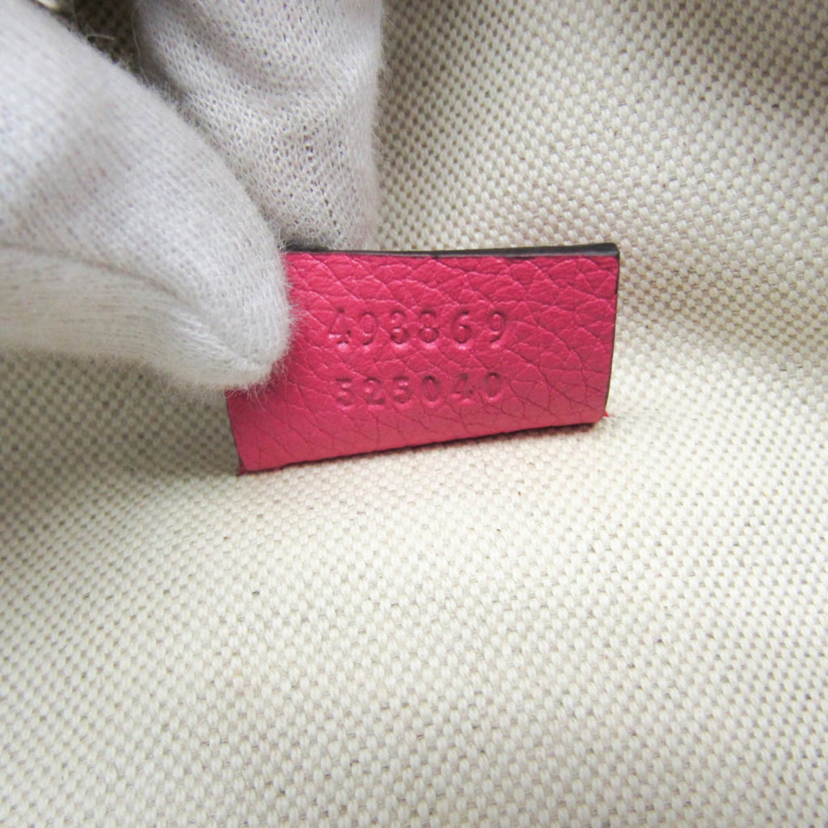 PRE-OWNED Gucci Logo Print · Leather Belt Bag
