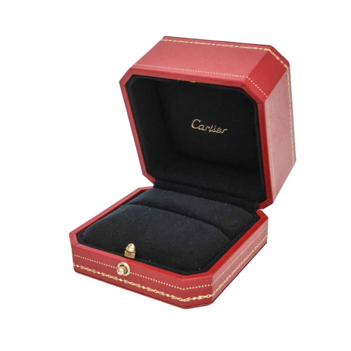 PRE-OWNED Cartier Trinity · Tri-Gold Size 7.5