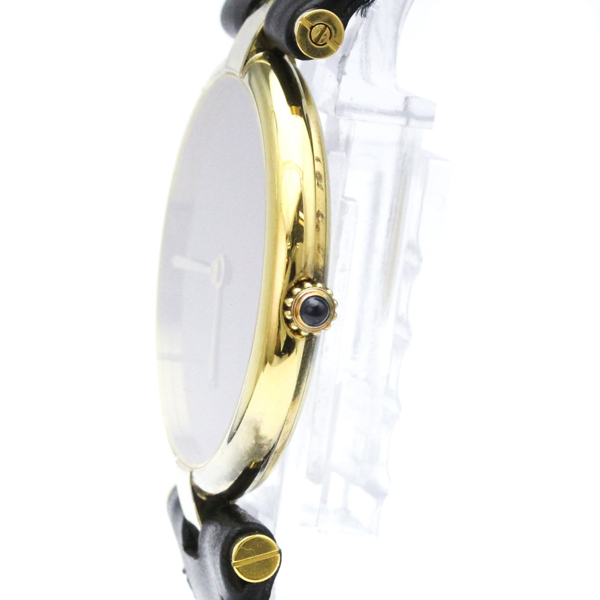 PRE-OWNED Cartier Must Vendome · Gold Plated · Quartz