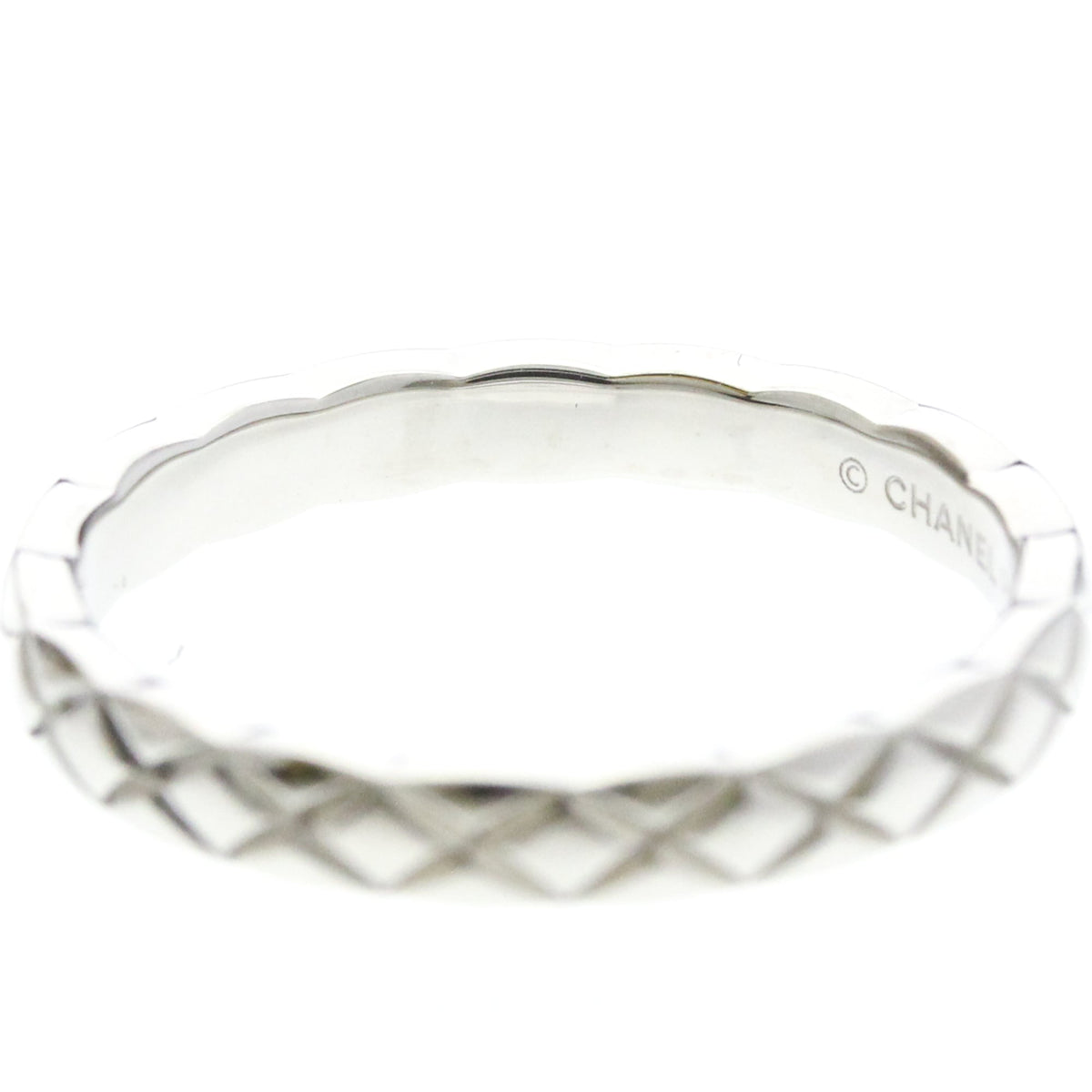 PRE-OWNED Chanel Coco Crush · Platinum · Mini Size 6.75