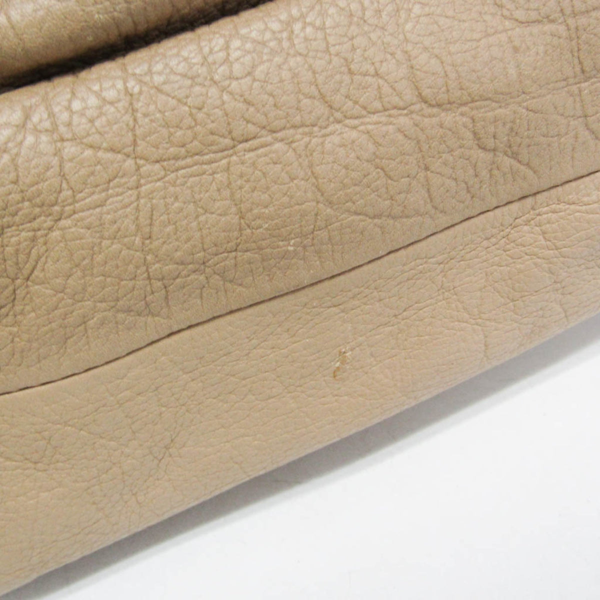 PRE-OWNED Bvlgari Chain Flap · Calfskin Shoulder Bag