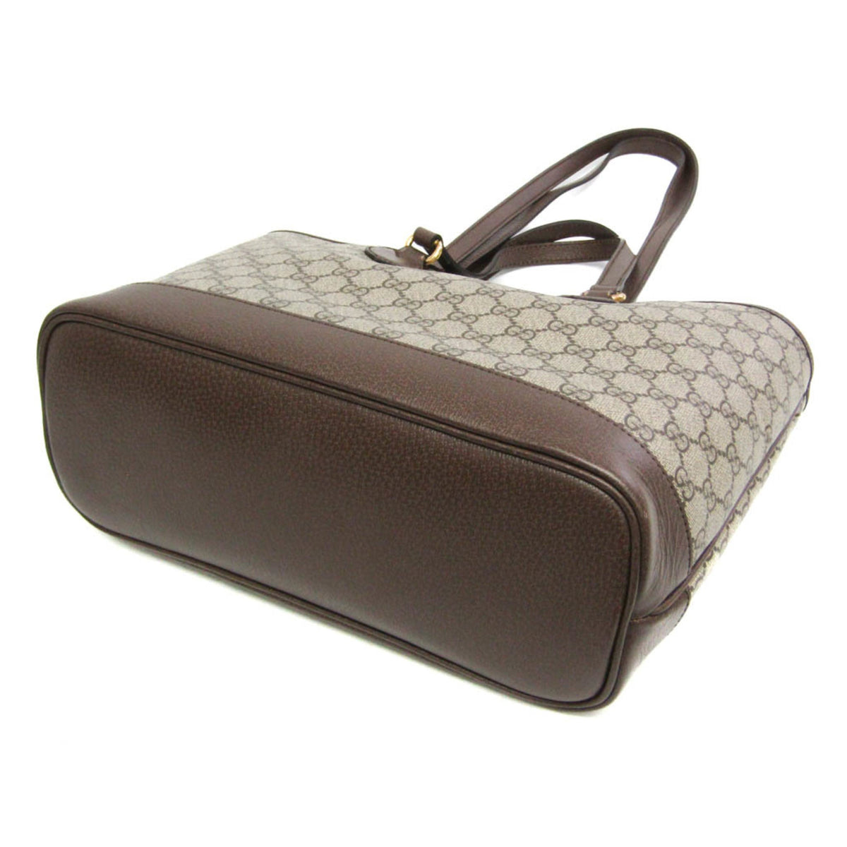 PRE-OWNED Gucci Double G · GG Supreme Tote