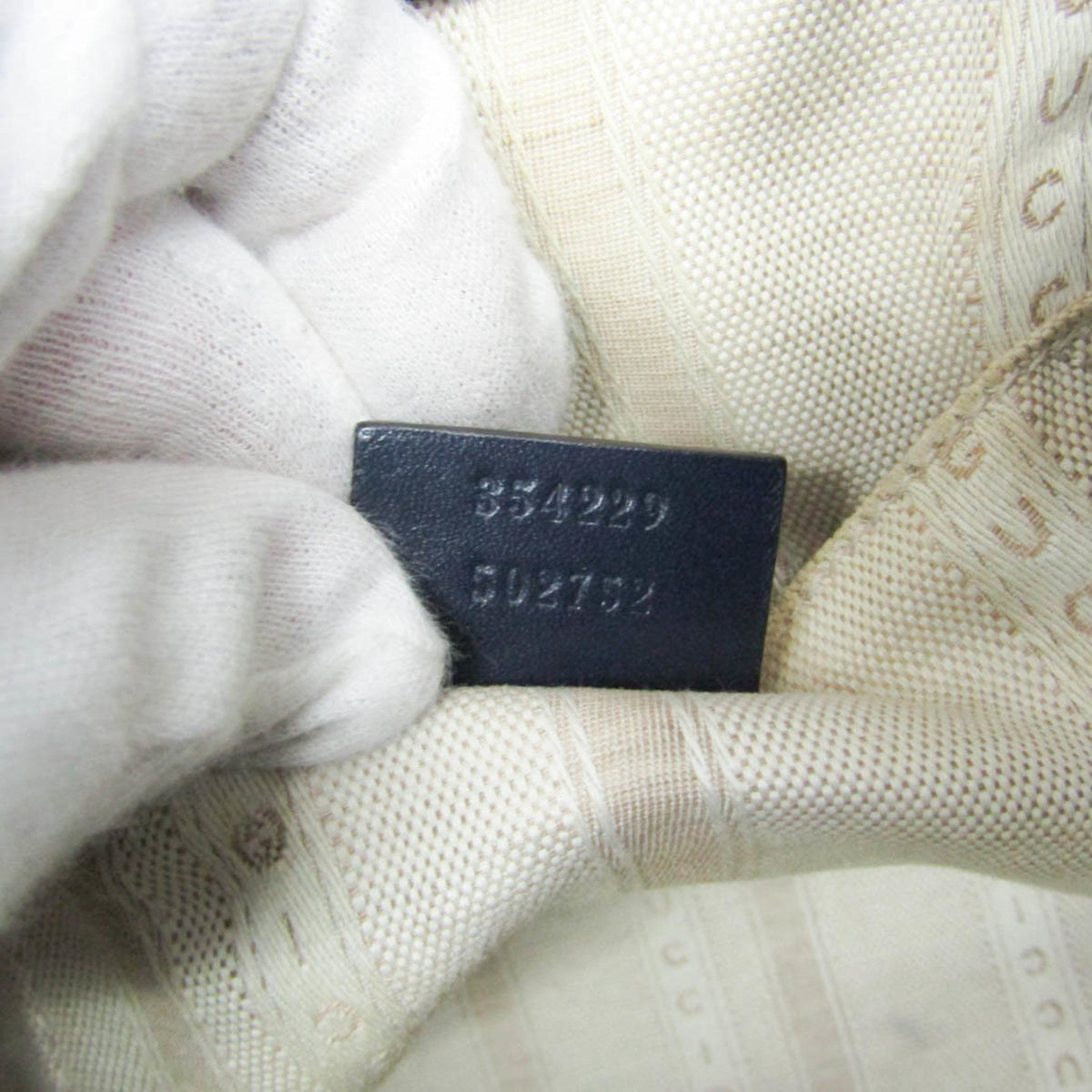 PRE-OWNED Gucci Bright Diamante · Leather