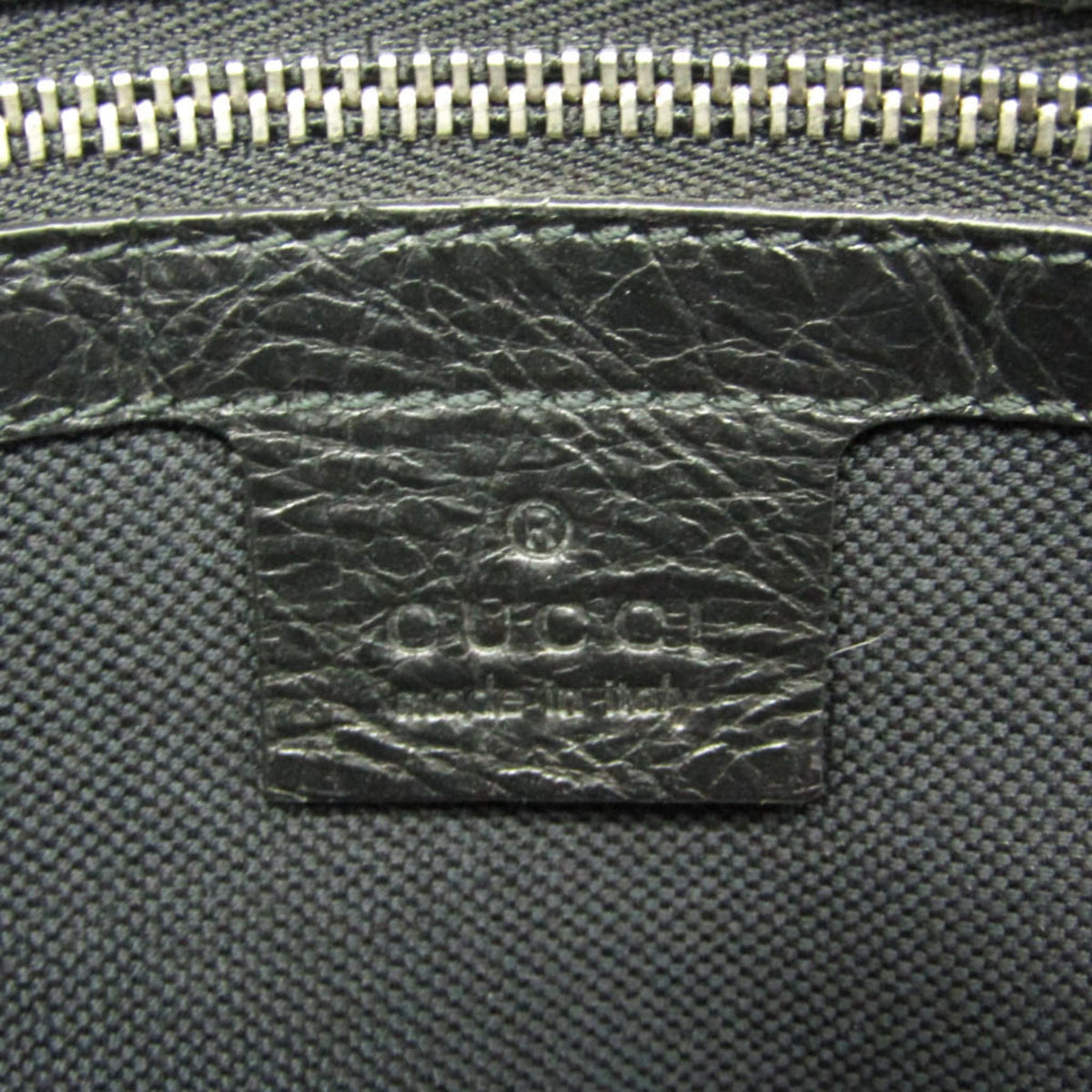 PRE-OWNED Gucci Interlocking · Leather Clutch