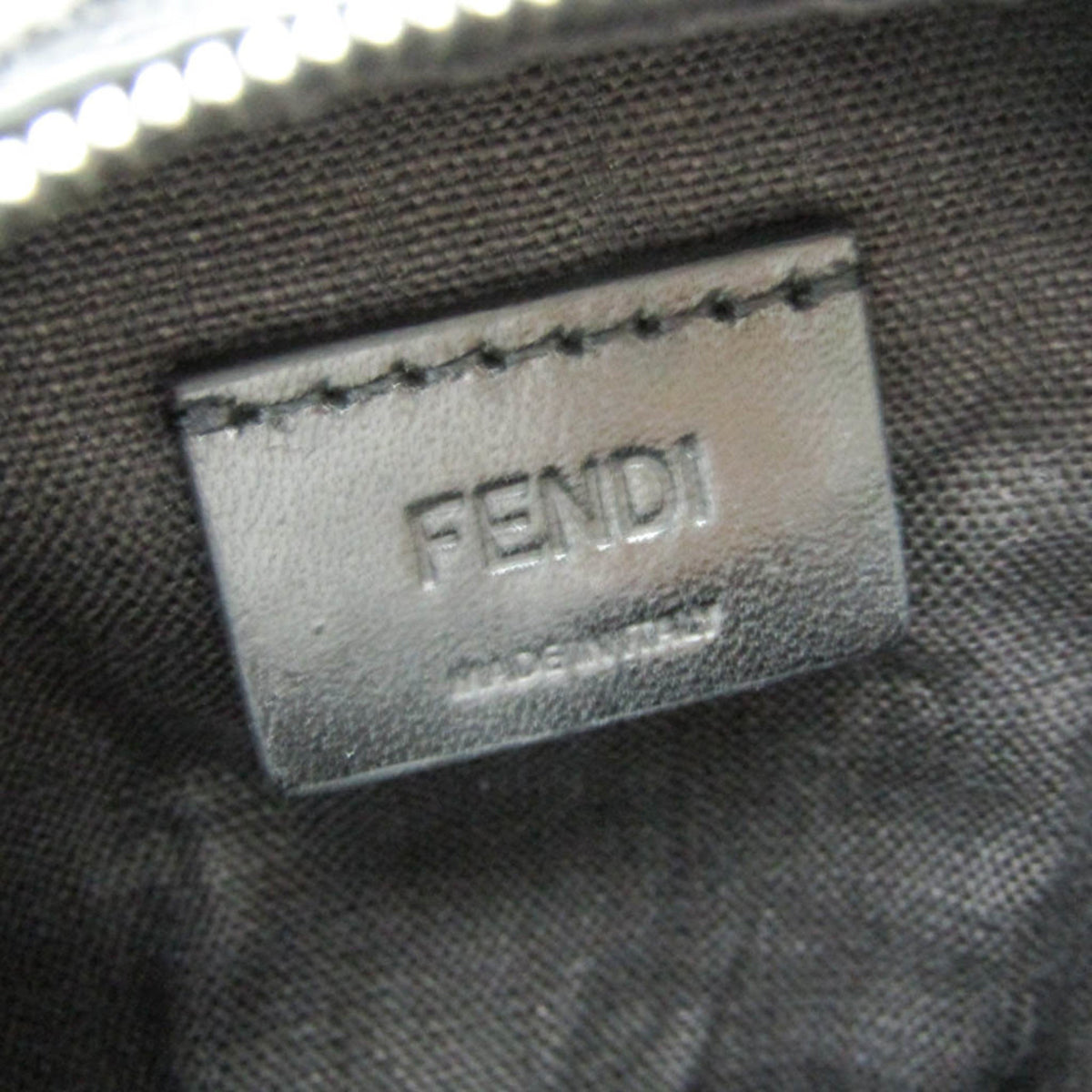 PRE-OWNED Fendi Selleria · Leather Pouch