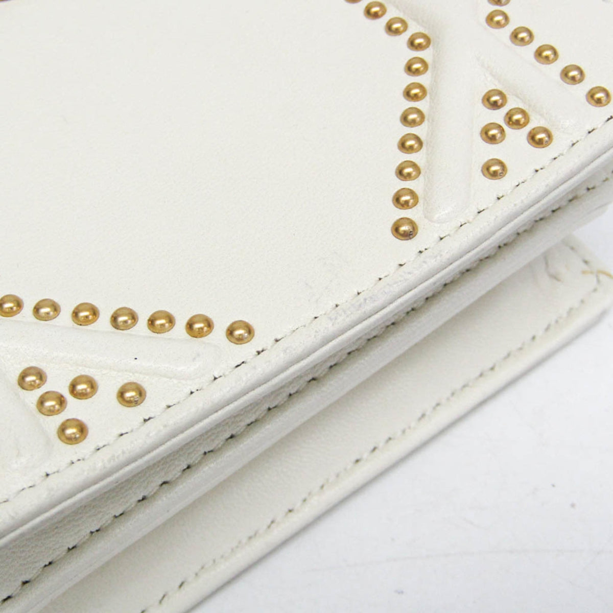 PRE-OWNED Christian Dior Diorama · Studded Leather