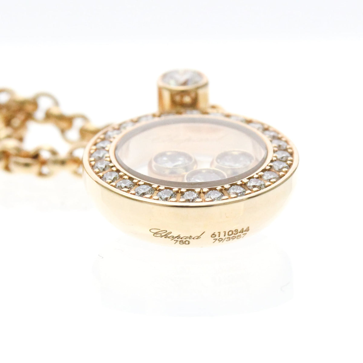 PRE-OWNED Chopard Happy Diamonds · Rose Gold