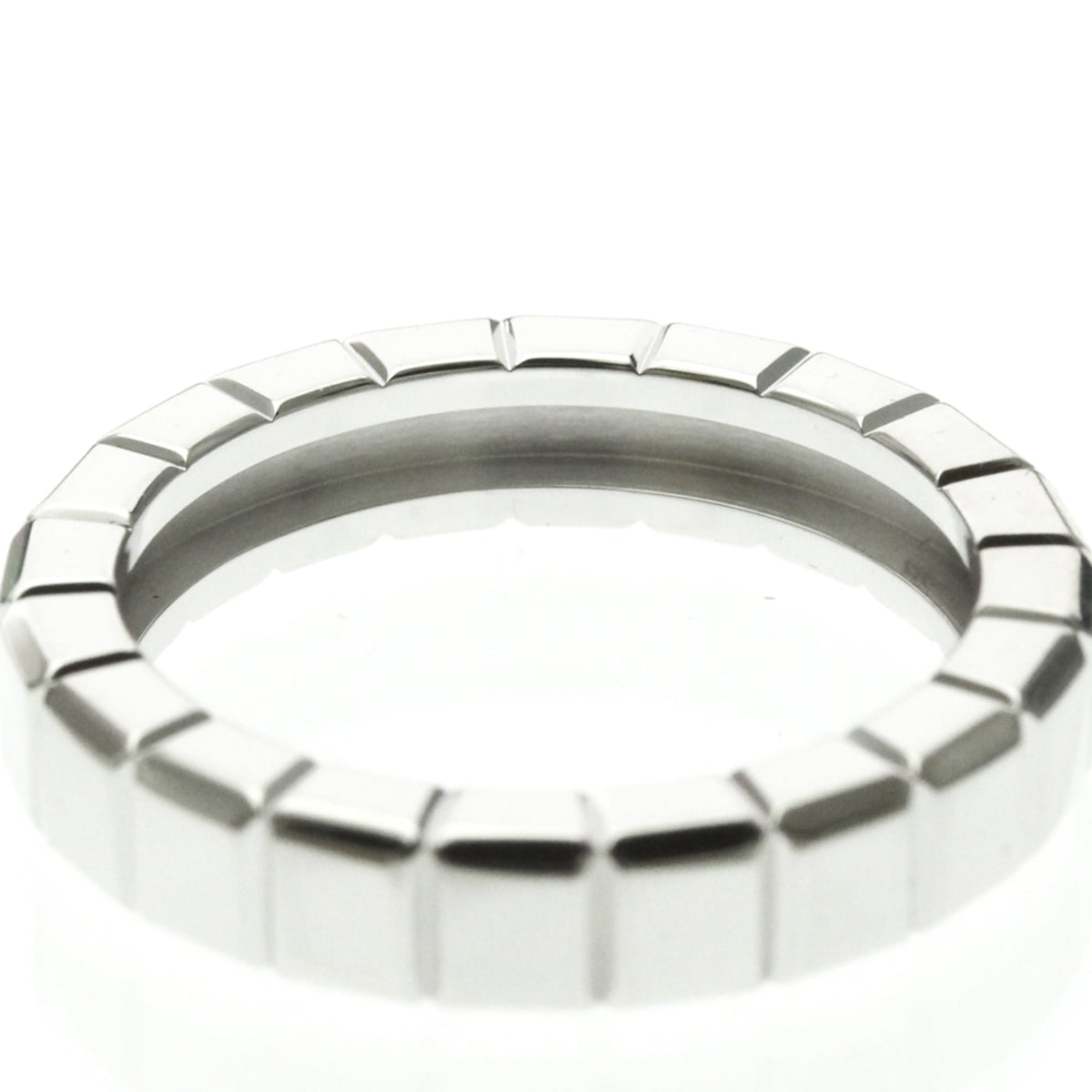 PRE-OWNED Chopard Ice Cube · 18K White Gold Size 7.5