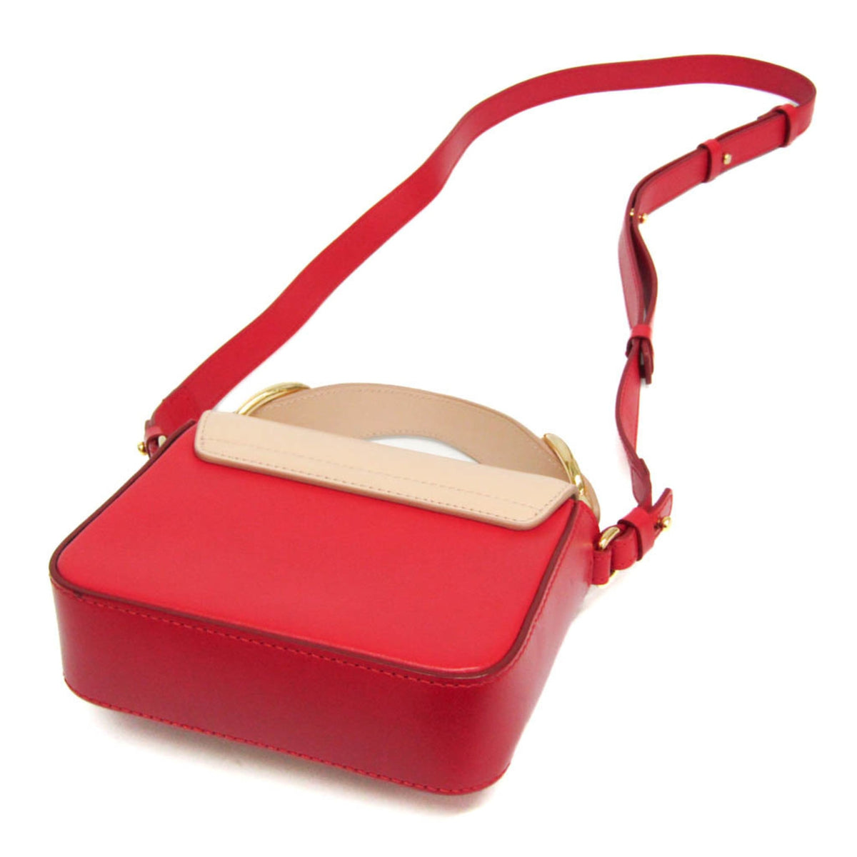 PRE-OWNED Chloé C Mini · Leather Shoulder Bag