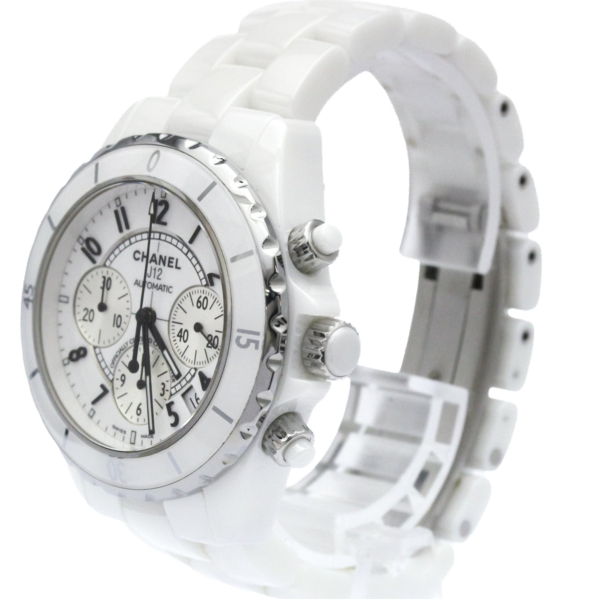 PRE-OWNED Chanel J12 · Ceramic · Chronograph